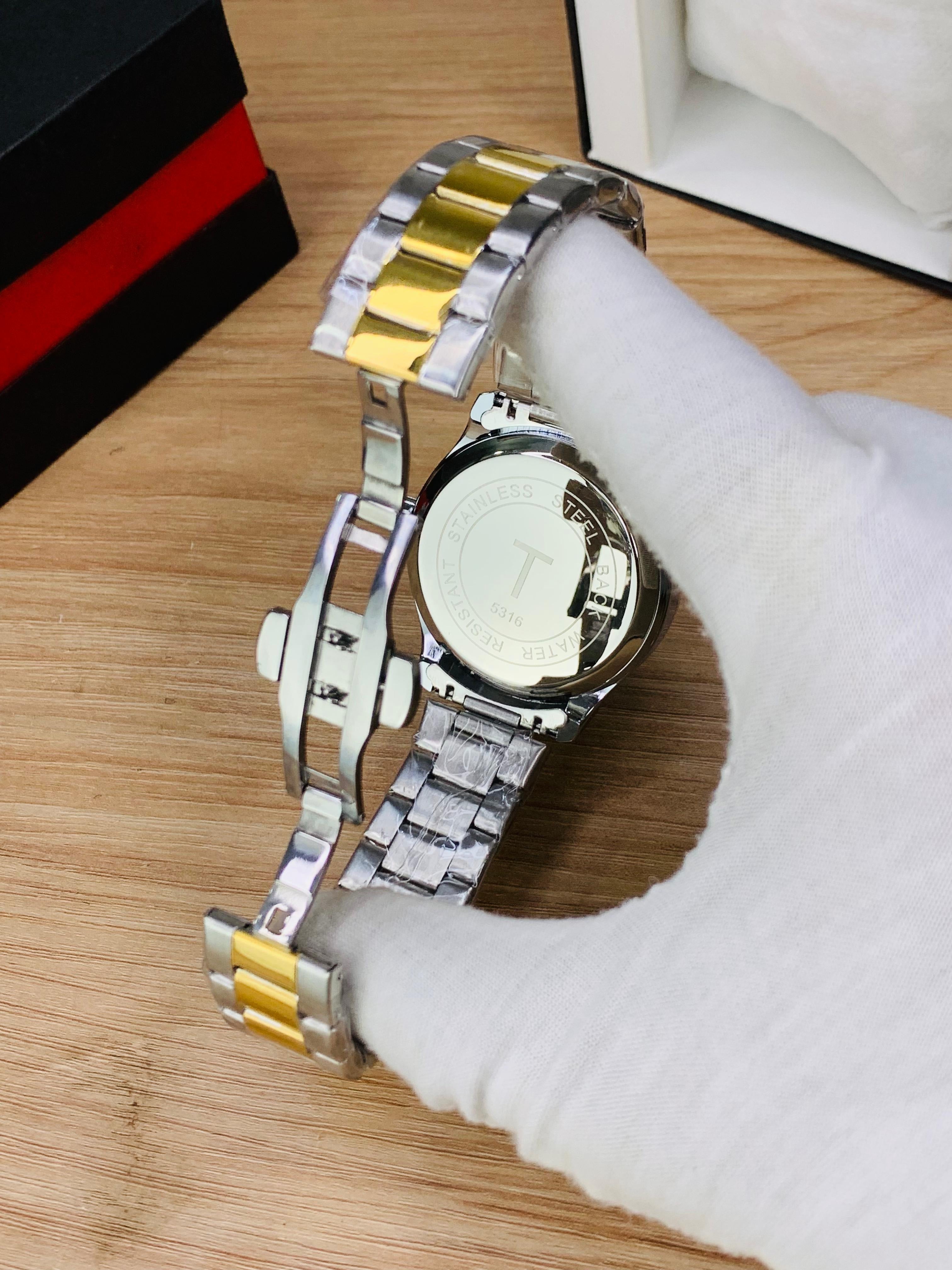 Tissot Two Tone Black
