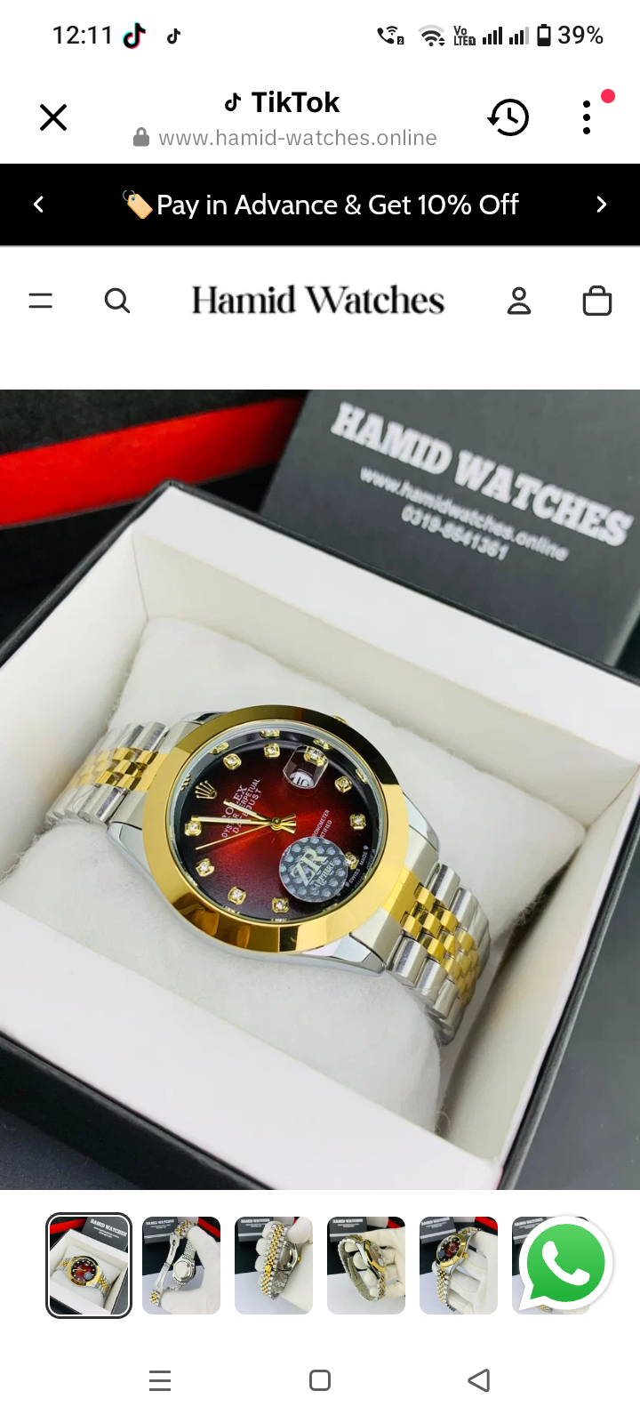 Rlx Red Dial