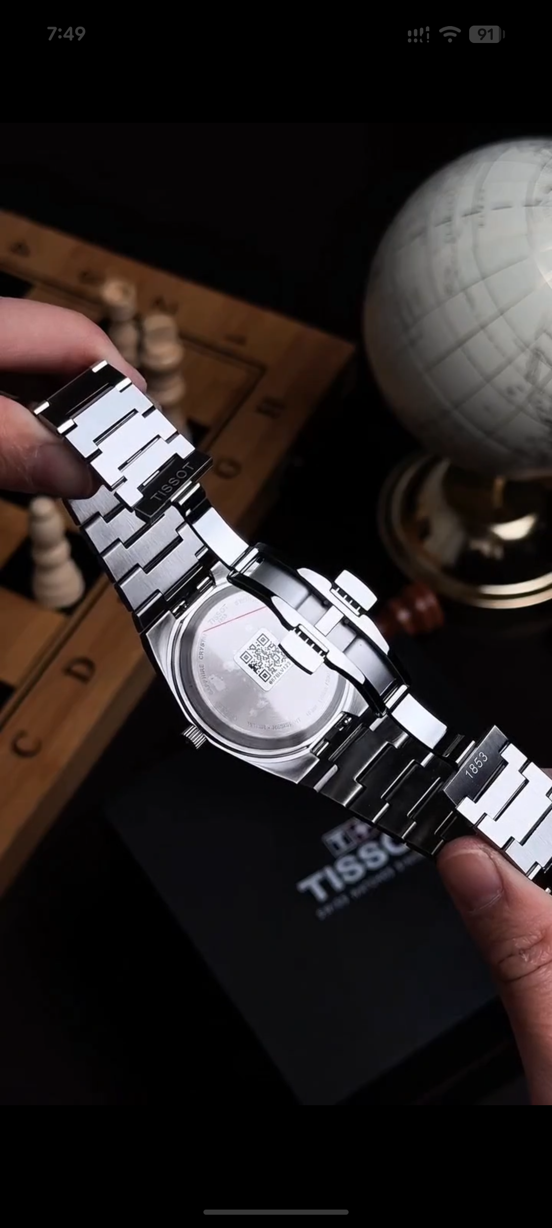 PRX Blue Dial
