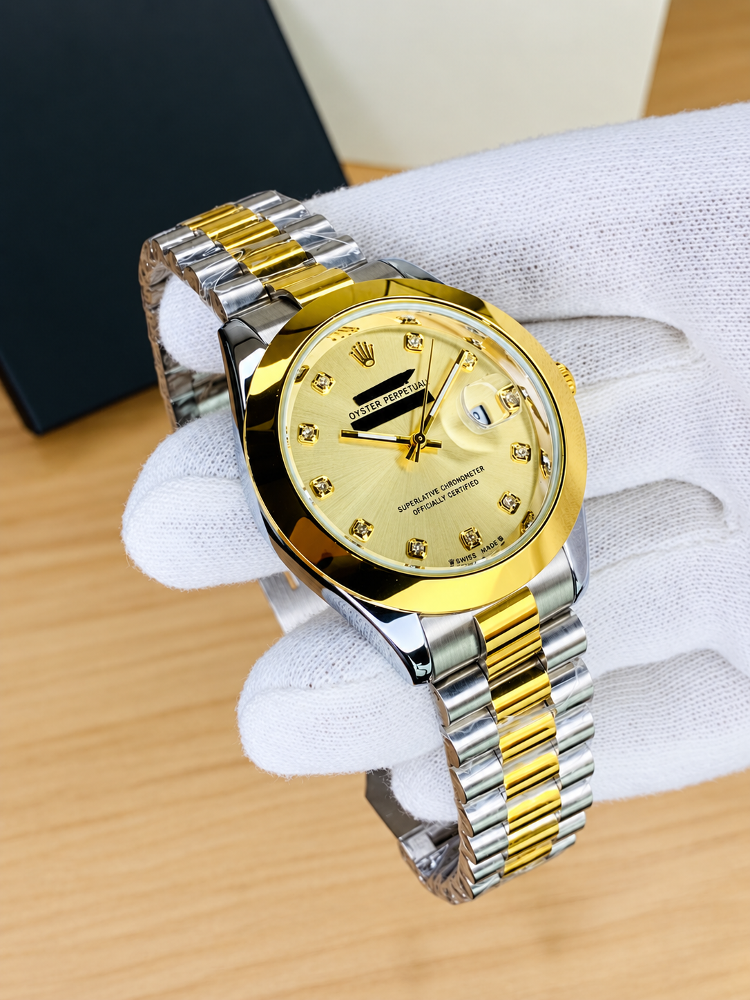 Regular Model Two Tone Gold