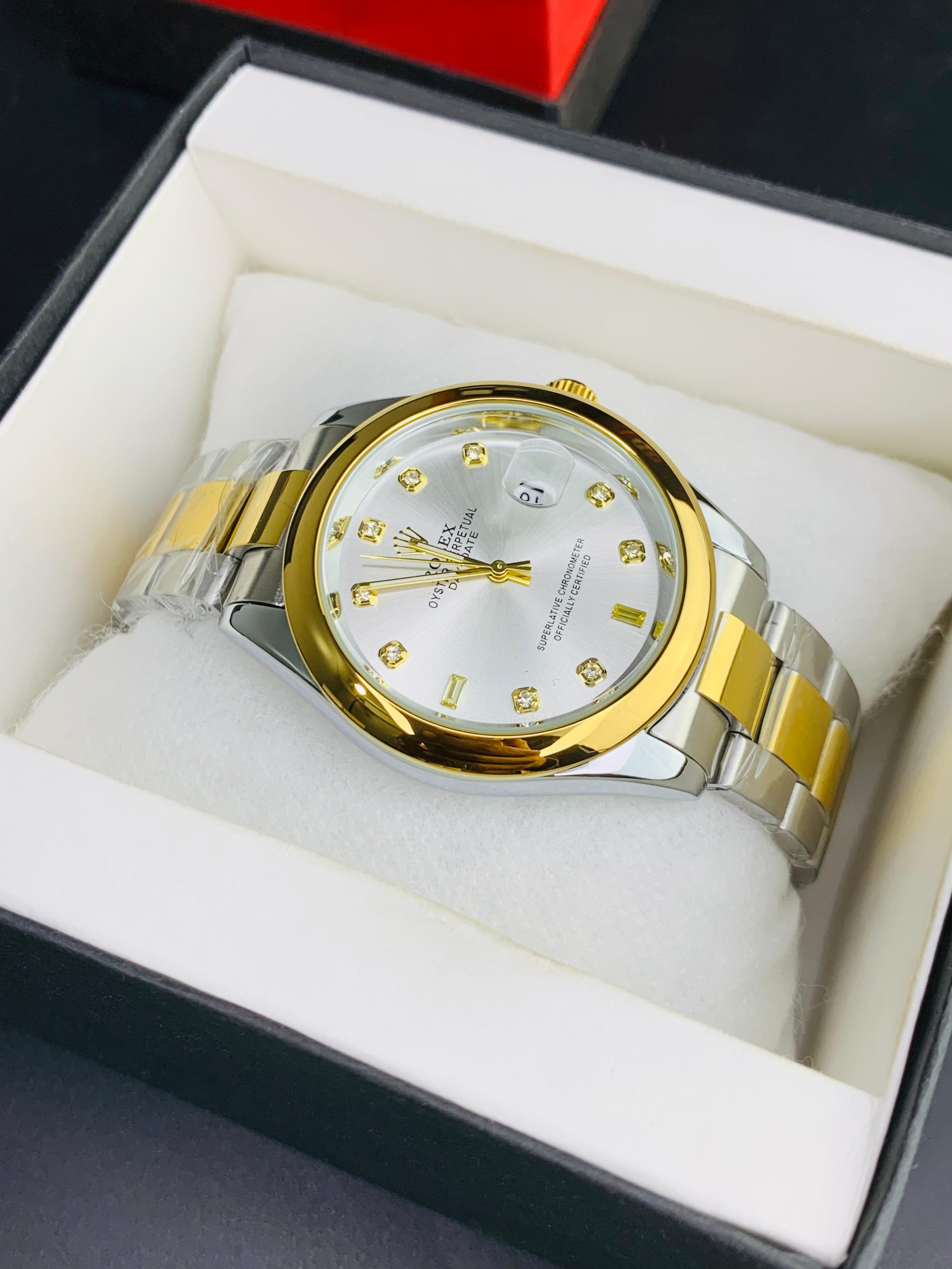 Two tone | White Dial