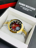 Two Tone Jubilee Red Dial