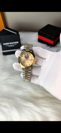 Two Tone Golden Dial