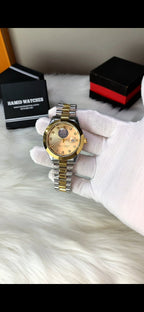 Two Tone Golden Dial