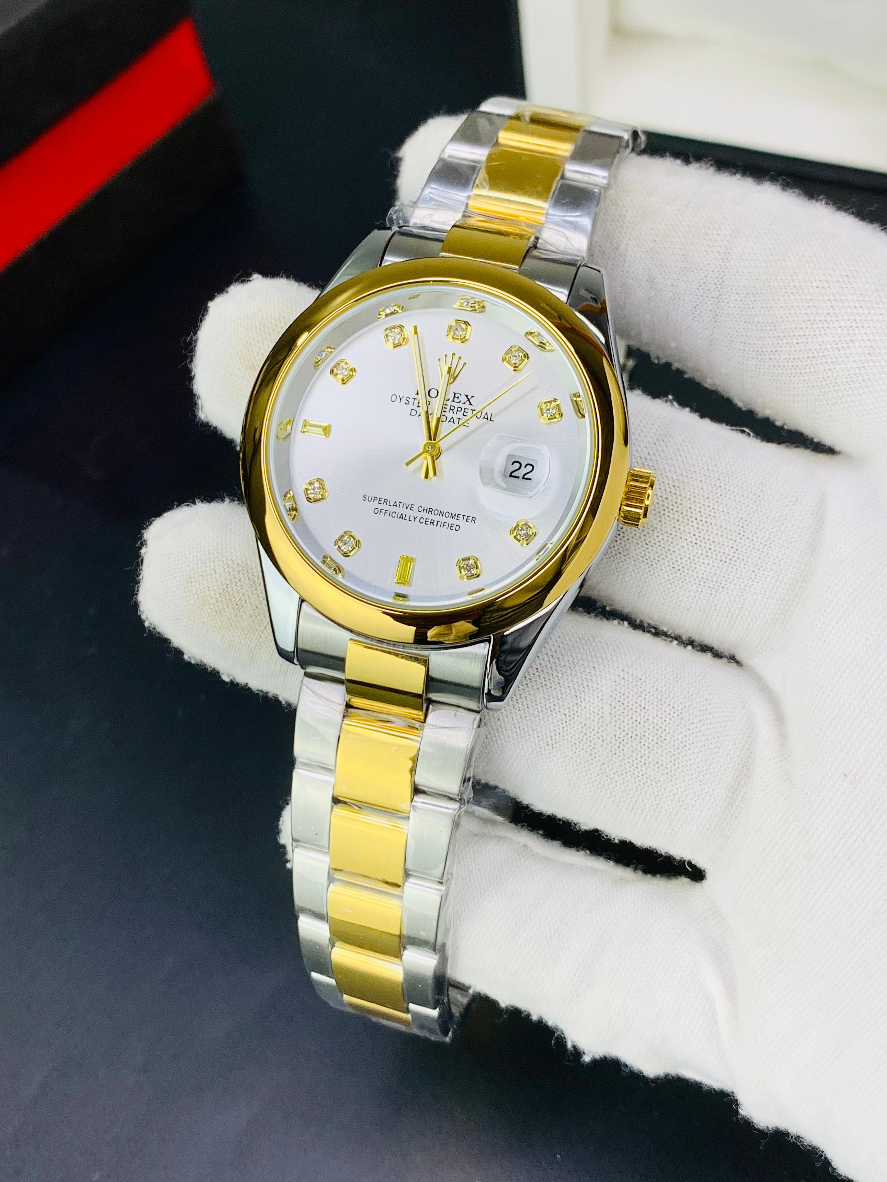Two tone | White Dial
