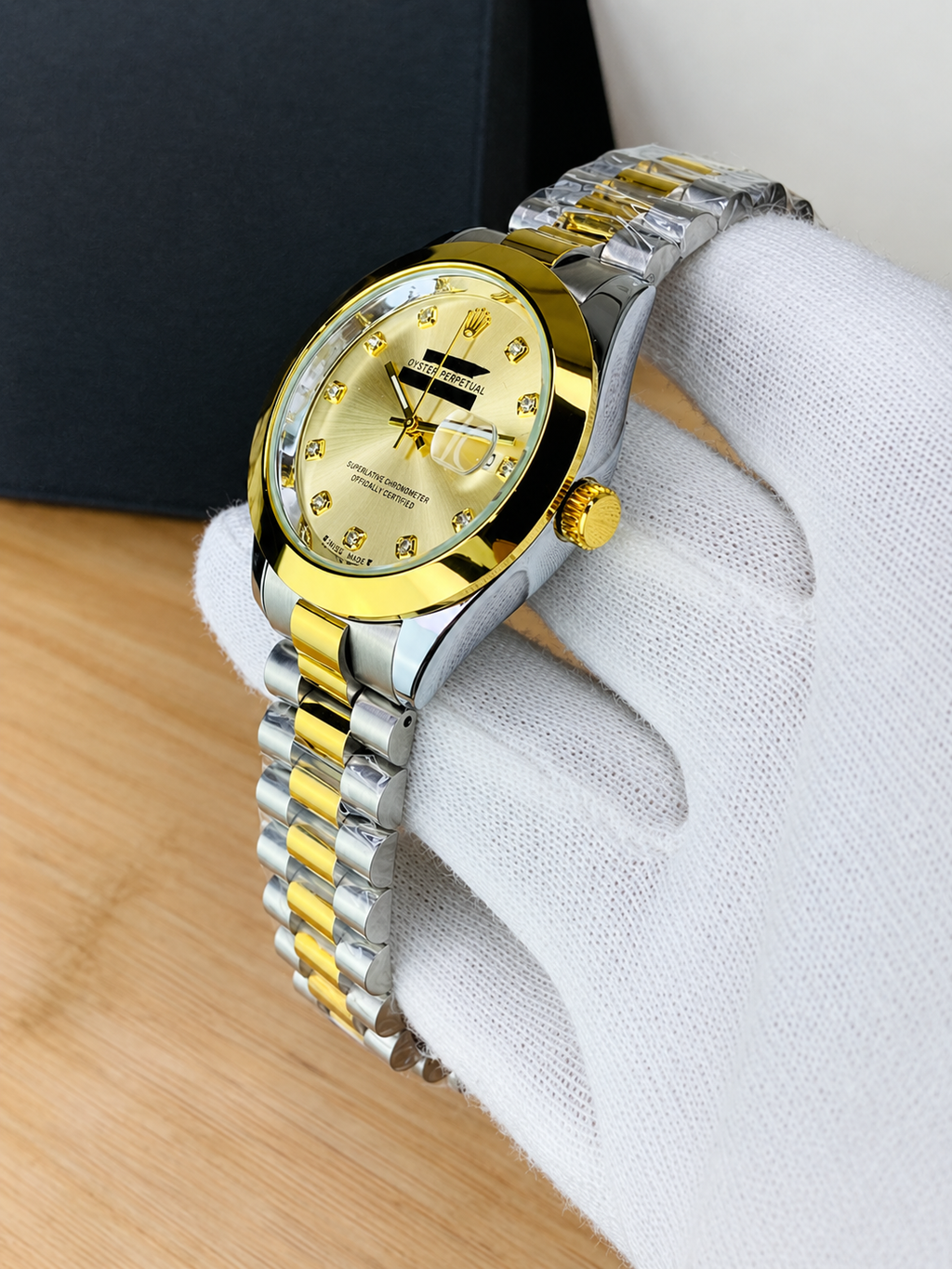 Regular Model Two Tone Gold