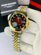 Two Tone Jubilee Red Dial