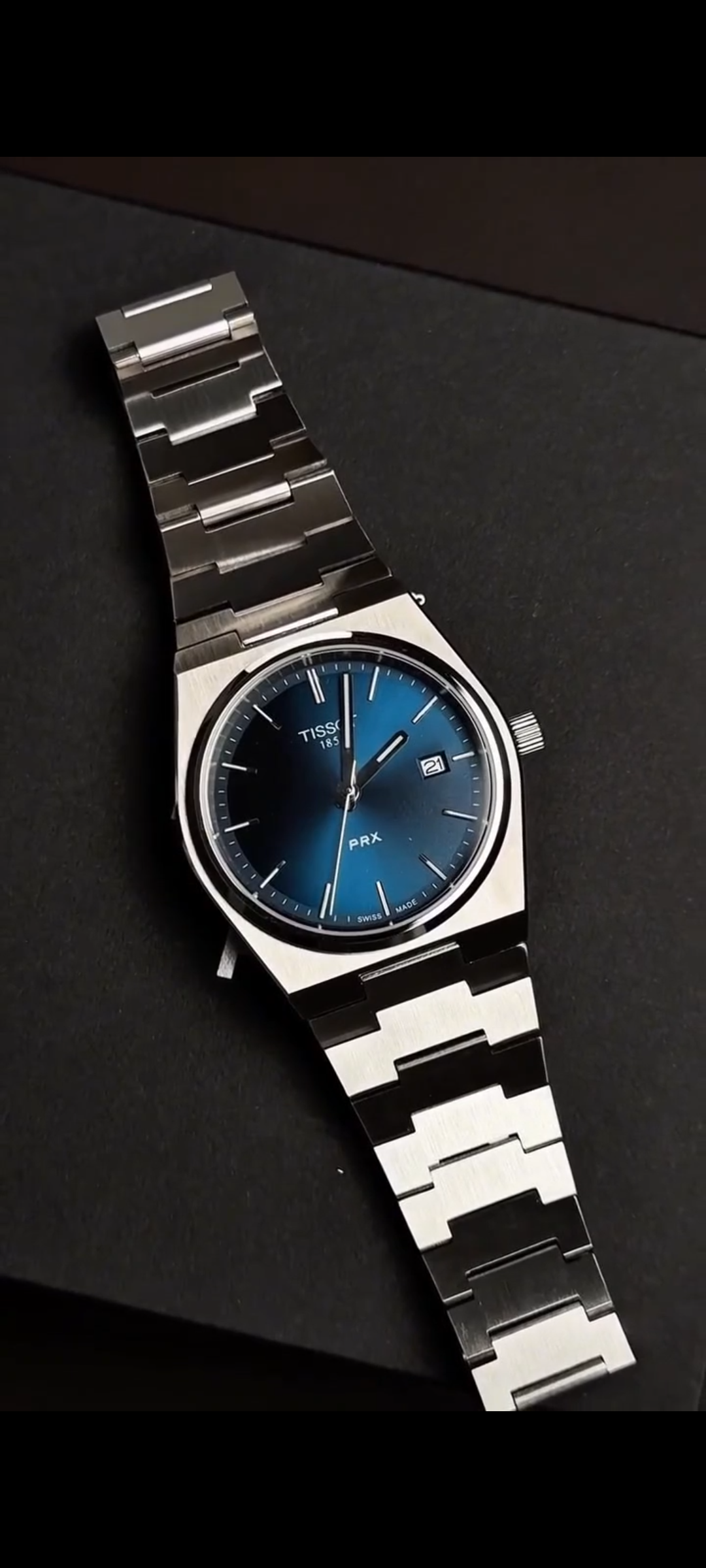 PRX Blue Dial