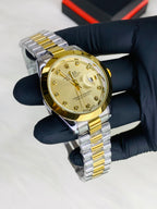 Two tone golden
